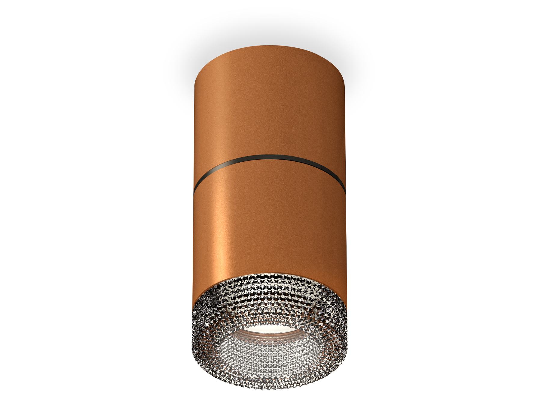 Ambrella Комплект накладного светильника с композитным хрусталем XS7404042 SCF/BK кофе песок/тонированный MR16 GU5.3 (C7404, A2071, C7404, N7192) фото