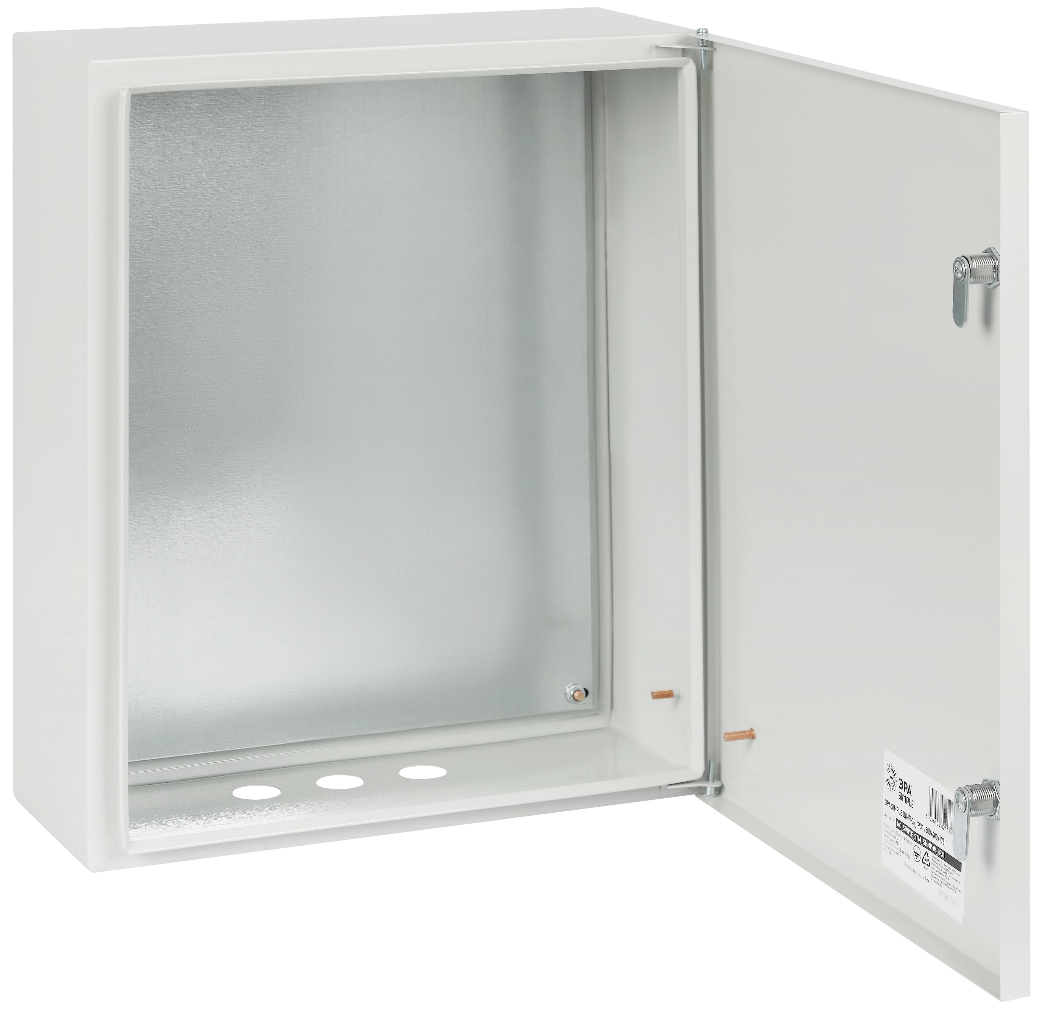 ЭРА Корпус металлический SIMPLE ЩМП-06 (500х400х175) IP31 УХЛ3 серый фото