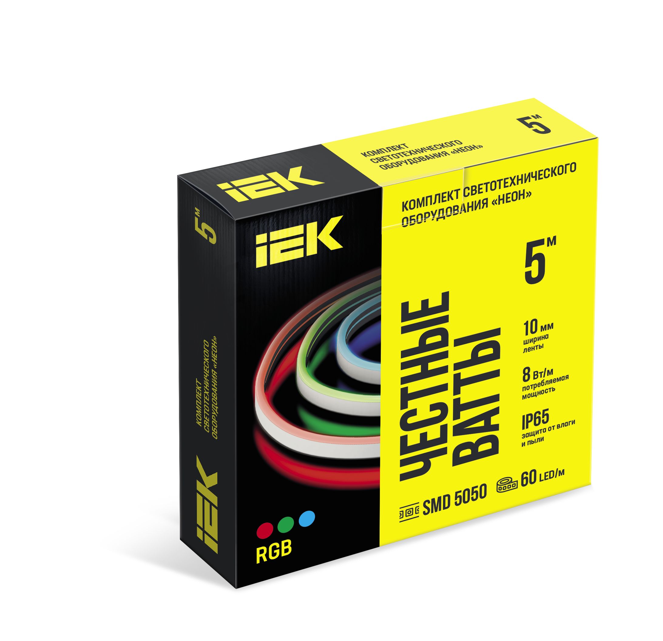 IEK Комплект DIY (5050RGB60-8-IP65-220В 5м + др.) фото