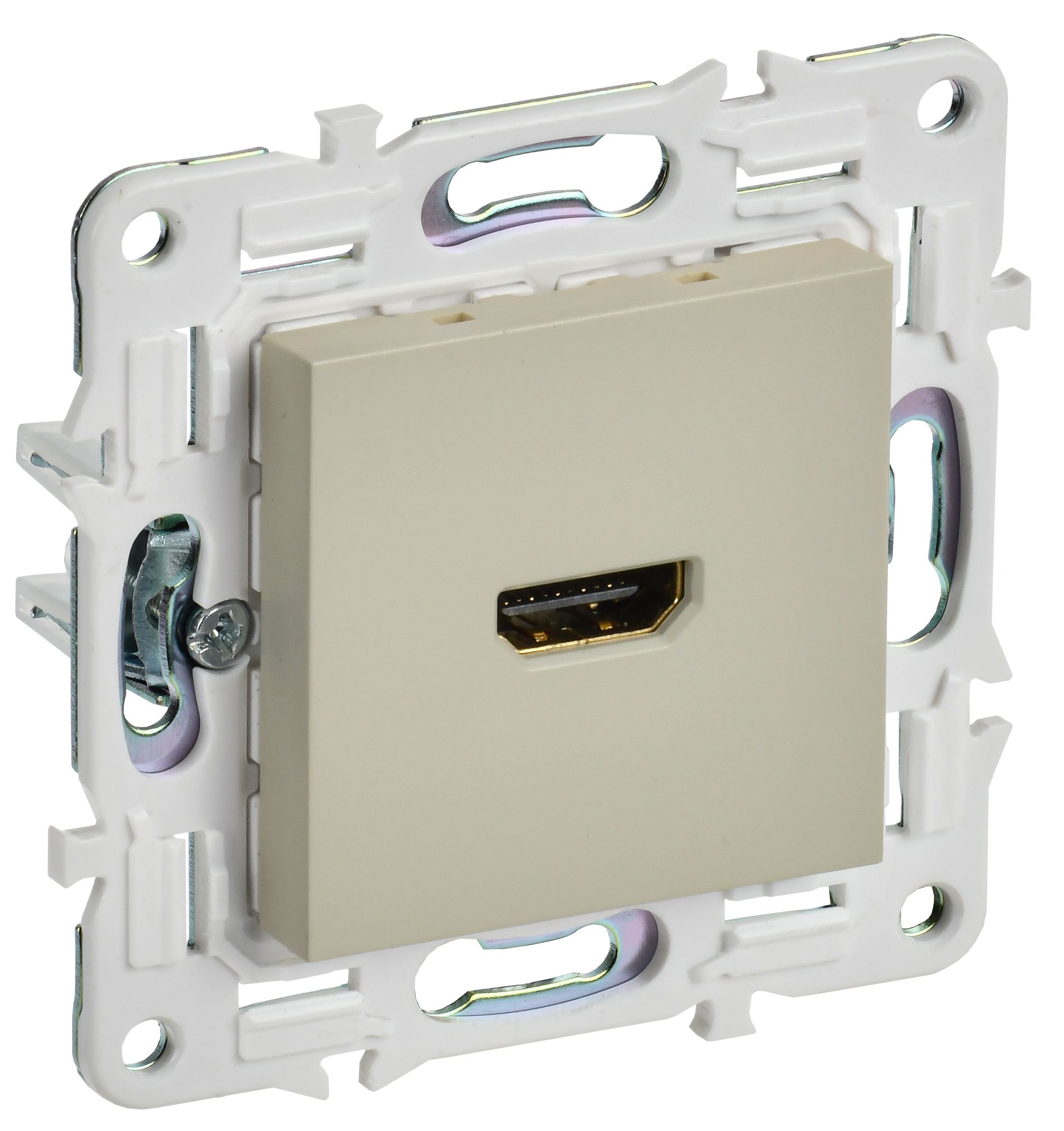 IEK SKANDY Бежевый Розетка HDMI SK-H01B фото