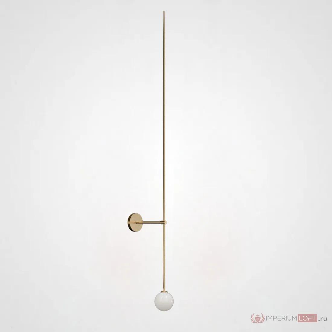 ImperiumLoft Настенный светильник LINES Ball 200 Gold фото