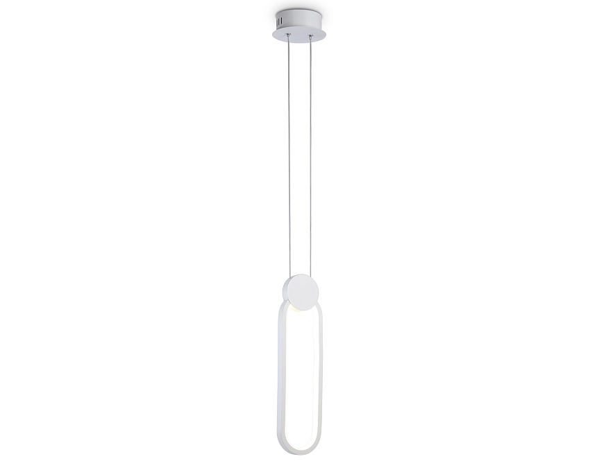 Ambrella Светильник светодиодный подвесной FL5260 WH белый 12W 4200K 100*20*1200 (без ПДУ) фото