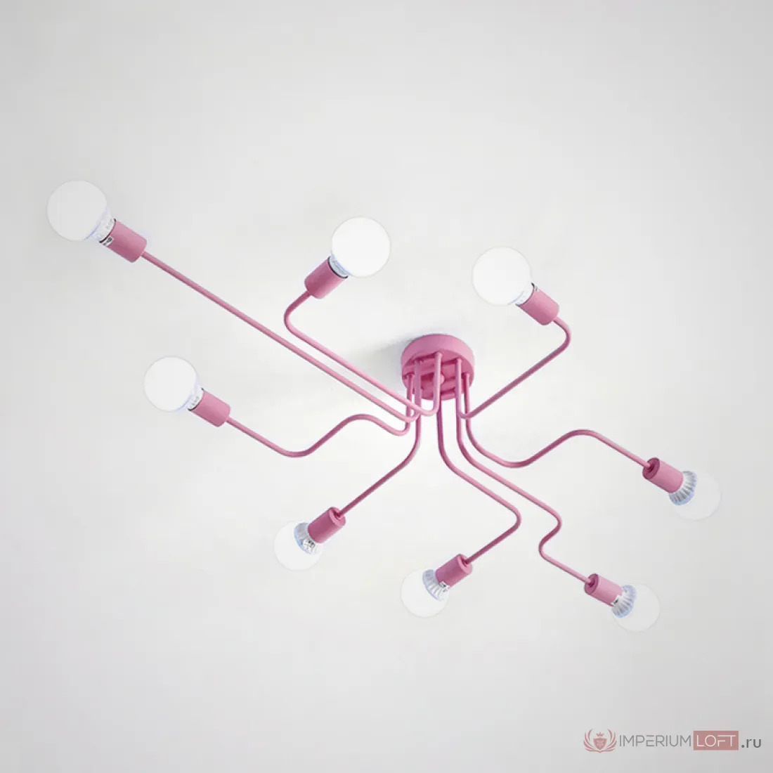 ImperiumLoft Потолочная люстра SCHEME PINK фото