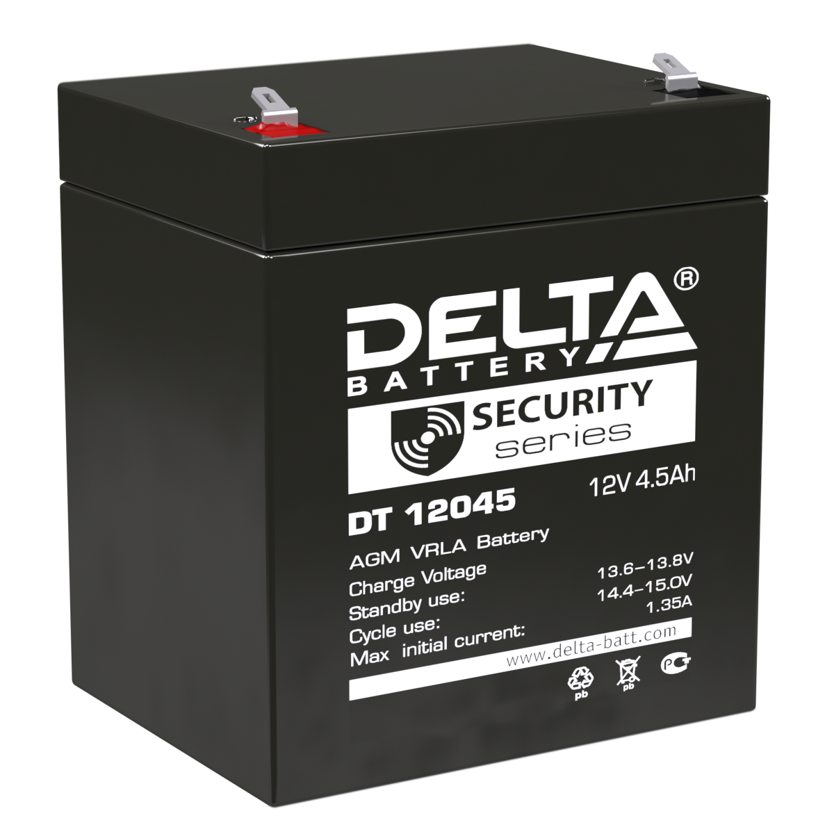Delta Аккумуляторная батарея DT 12045 (12V/4.5Ah) фото