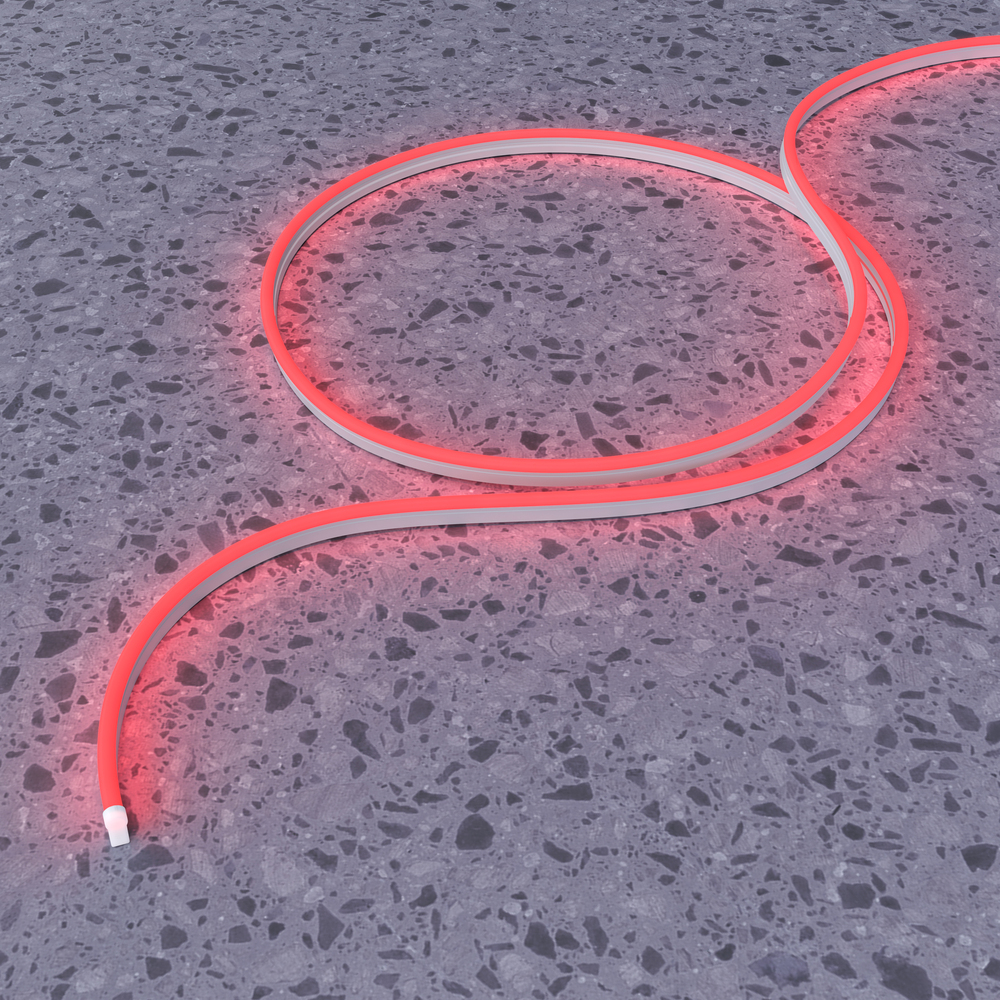 Maytoni Led Strip Гибкий неон 1708 24В 9,6Вт/м Red IP67 5м 200501 фото
