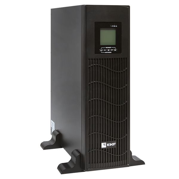 EKF Источник Бесперебойного Питания Линейно-интерактивный E-Power PSW 600 1500 ВА/1200 Вт, для монтажа в стойку, c АКБ 2x12В_9 Ач, LCD, 6xC13,USB,RJ45 фото