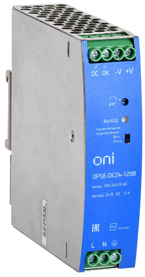 IEK ONI Блок питания OPSE 220В AC/24В DC 120Вт. фото