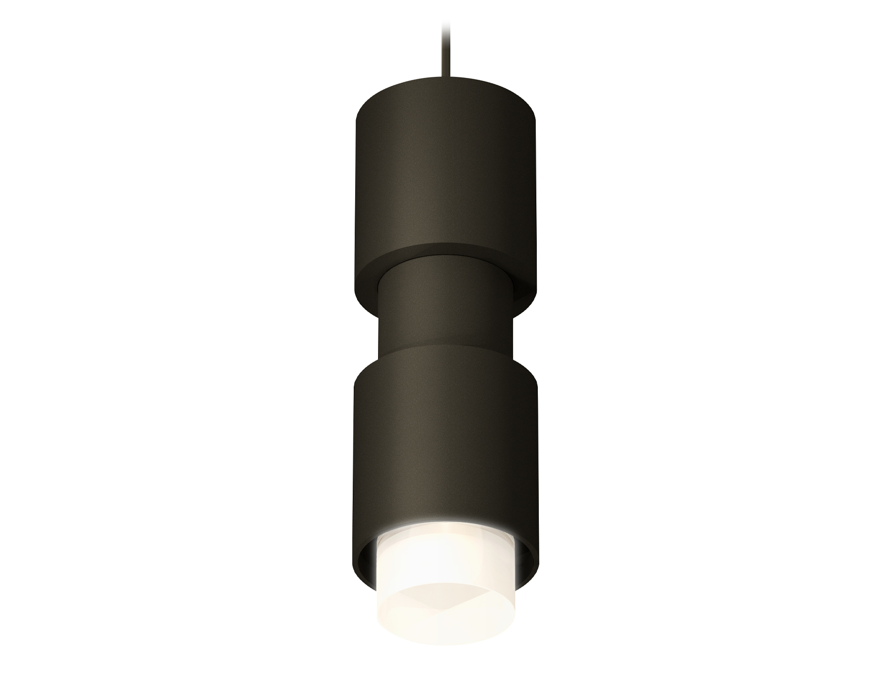 Ambrella Комплект подвесного светильника с акрилом XP7723032 SBK/FR черный песок/белый матовый MR16 GU5.3 (A2311, C7723, A2011, C7402, A2011, C7723, N фото