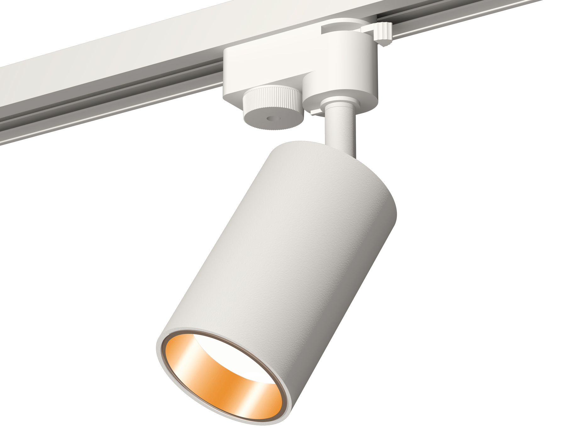 Ambrella Комплект трекового светильника XT6322023 SWH/PYG белый песок/золото желтое полированное MR16 GU5.3 (A2520, C6322, N6113) фото