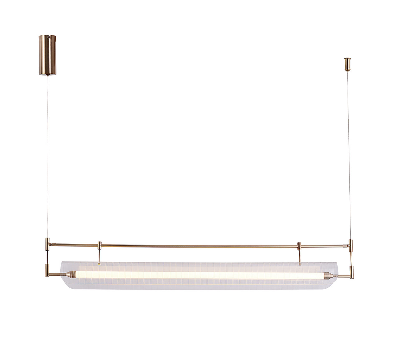 Kink Light 08021-120P,20 Подвес Аника бронза w120*10 h150 Led 25W (3000K) фото