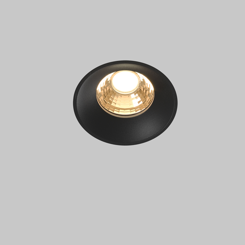 Maytoni Technical Встраиваемый светильник DL058-12W2.7K-TRS-B фото