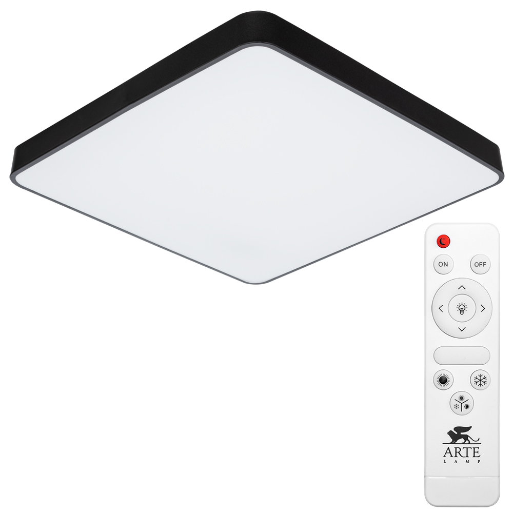 Arte Lamp A2669PL-1BK Scena Потолочный светильник LED 100W 4000K фото