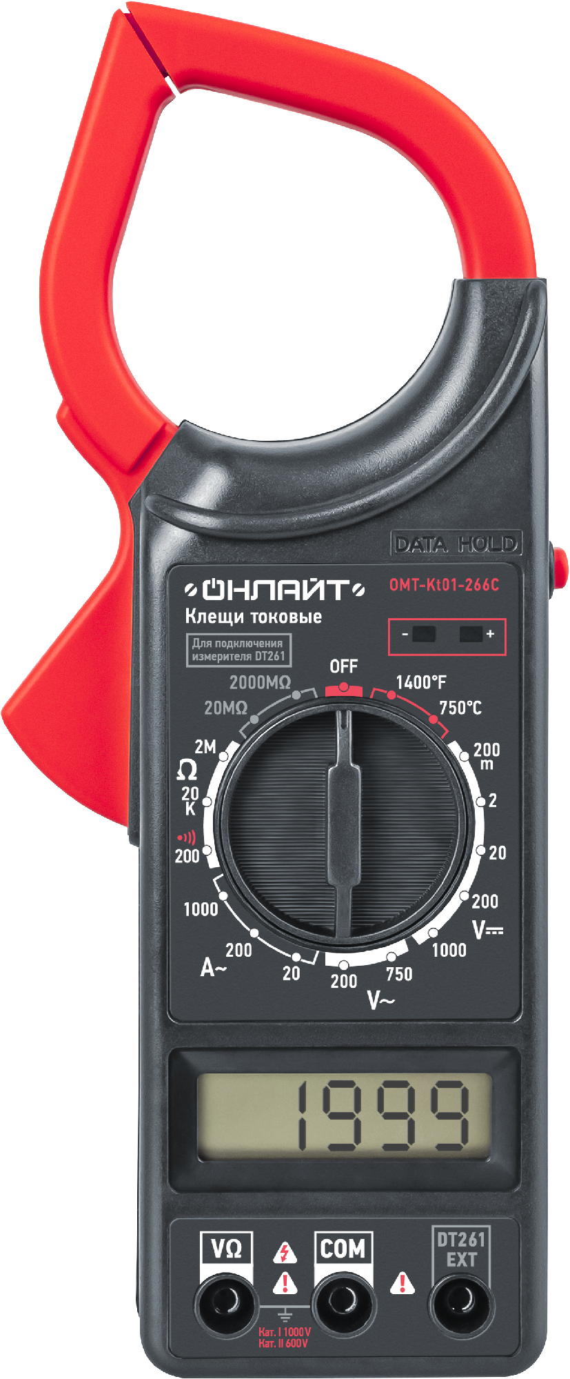ОНЛАЙТ Клещи токовые 82 980 OMT-Kt01-266C (266C) фото