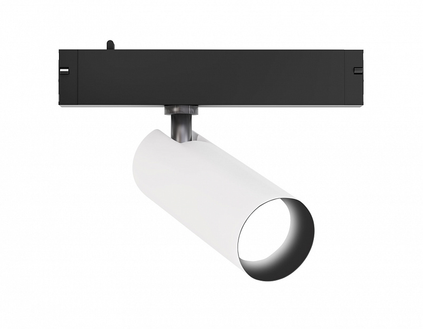 Ambrella Светильник трековый светодиодный Magnetic SMART 220V 25mm GL8025 BK/WH черный/белый IP20 18W 3000-6000K 24° D65*140 фото