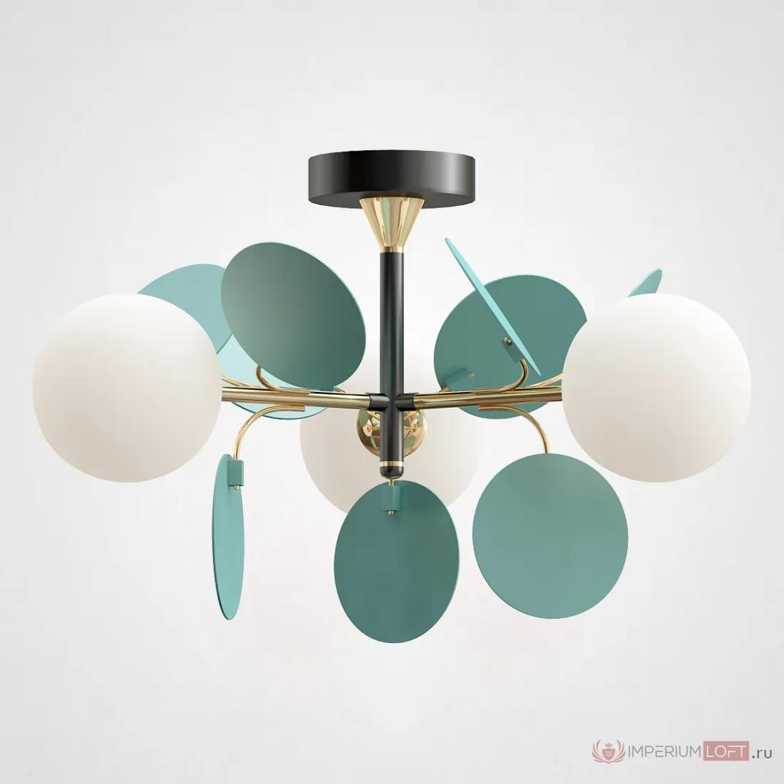 ImperiumLoft Люстра на штанге MATISSE BLUE D45 фото