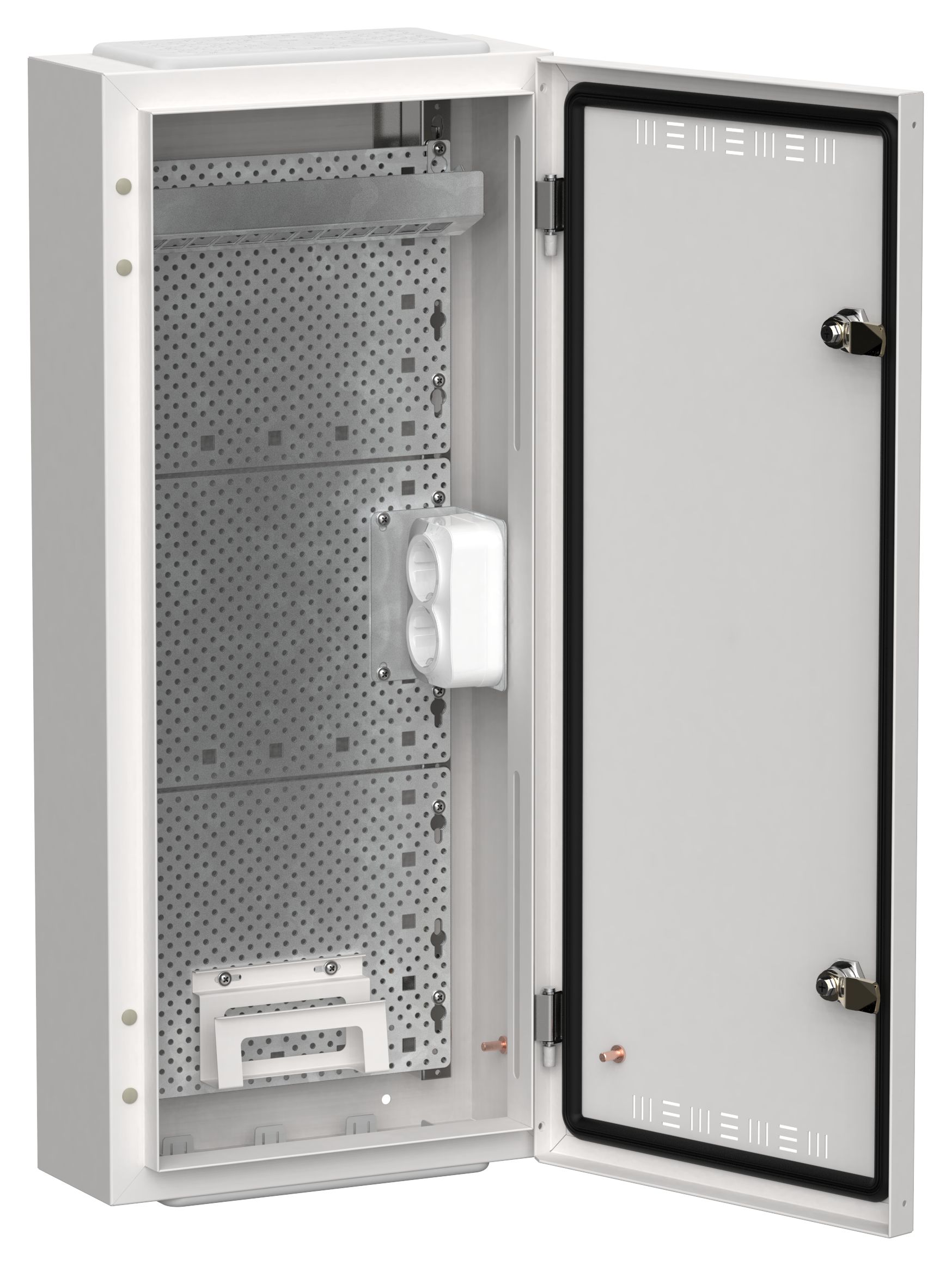 IEK TITAN 5 Корпус мультимедиа ЩРн-48 (1х48) белый фото