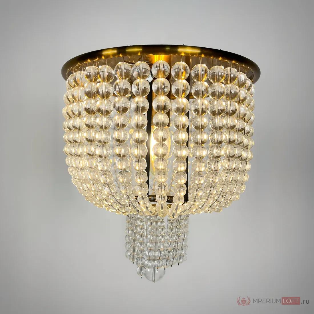 ImperiumLoft Потолочная люстра JACQUELINE WHITE SCONCE brass фото