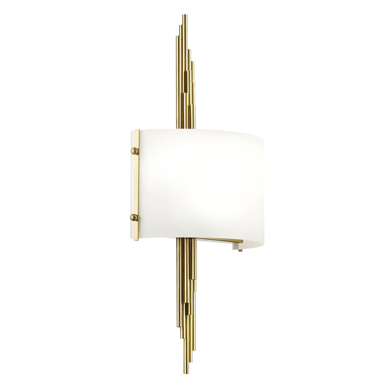 Odeon Light 5415/2WA MODERN ODL_EX23 39 бронзовый/белый матовый/металл/стекло Бра E27 2*40W MARGARET фото