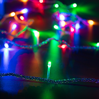 Arlight Светодиодная гирлянда ARD-STRING-HOME-5000-CLEAR-50LED-LIVE RGB (230V, 3.5W) (Ardecoled, IP20) фото