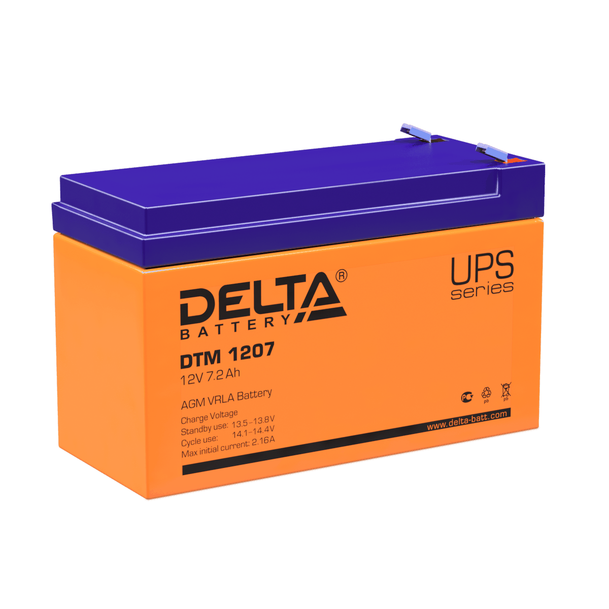 Delta Аккумуляторная батарея для ИБП DTM 1207 фото
