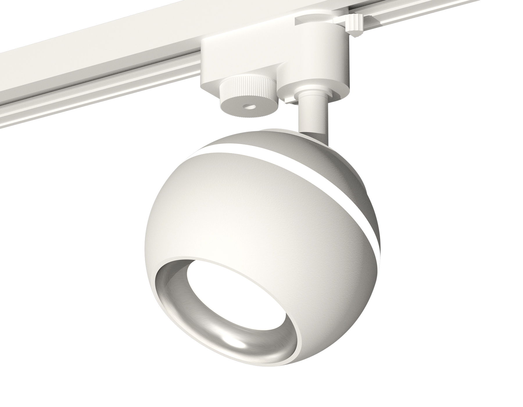 Ambrella Комплект трекового светильника XT1101002 SWH/PSL белый песок/серебро полированное MR16 GU5.3 LED 3W 4200K (A2520, C1101, N7022) фото