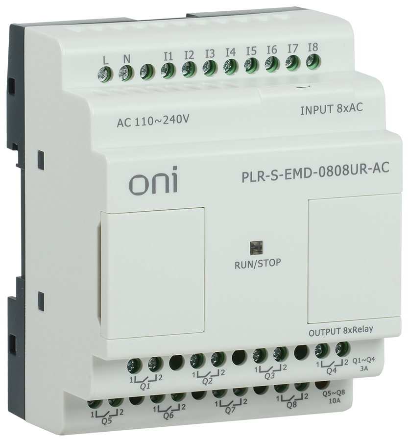 IEK ONI Логическое реле PLR-S. Расширение 8DI/8DO (R) 220В AC. фото