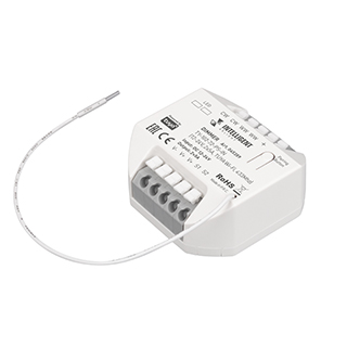 INTELLIGENT ARLIGHT Диммер TY-102-72-PS-IN (12-48V, 2x5A, TUYA Wi-Fi, 433Mhz) (IARL, IP20 Пластик, 3 года) фото