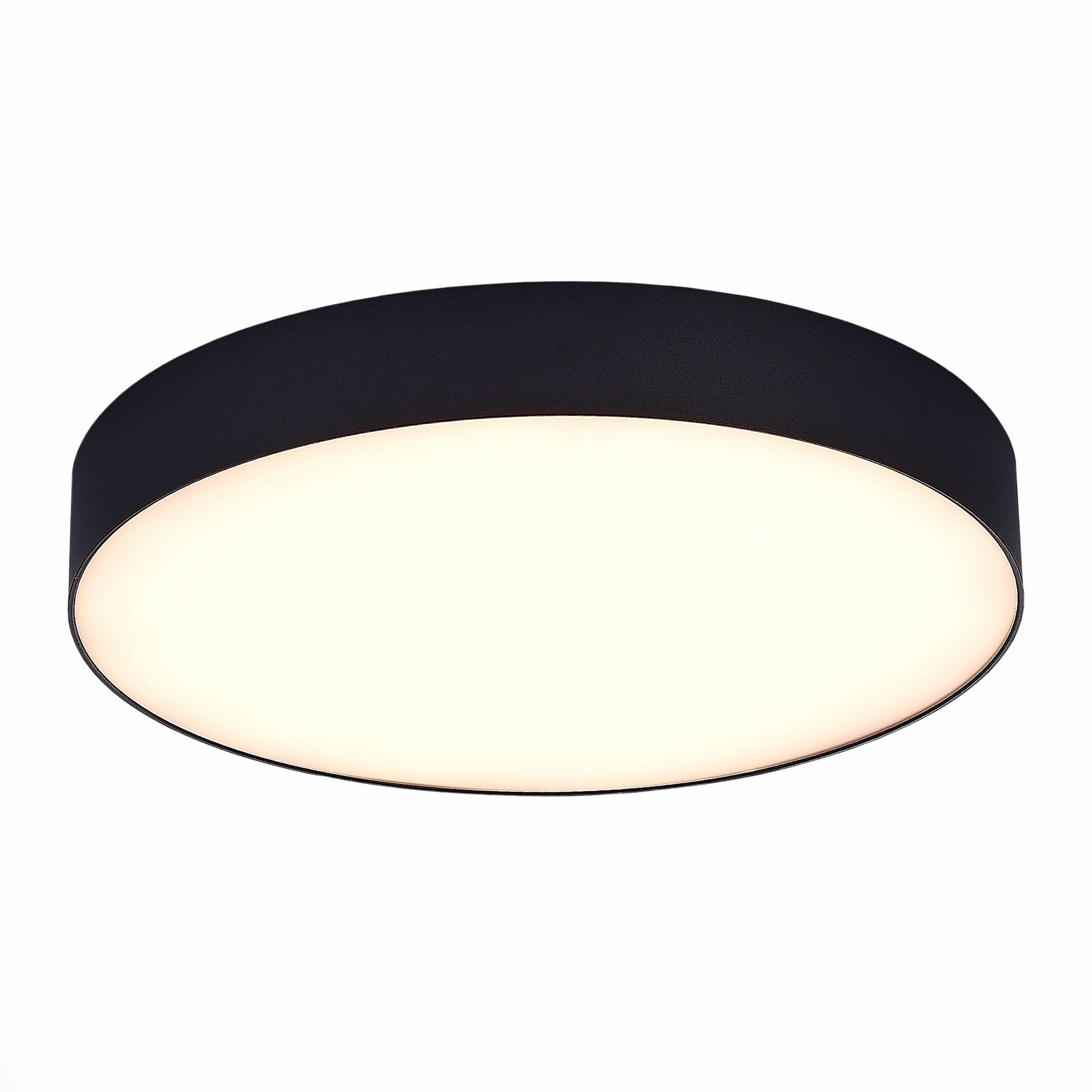 ST LUCE ST606.432.36 Светильник потолочный Черный LED 1*36W 3000K 3 240Lm Ra>90 120° IP20 D300xH55 220V фото