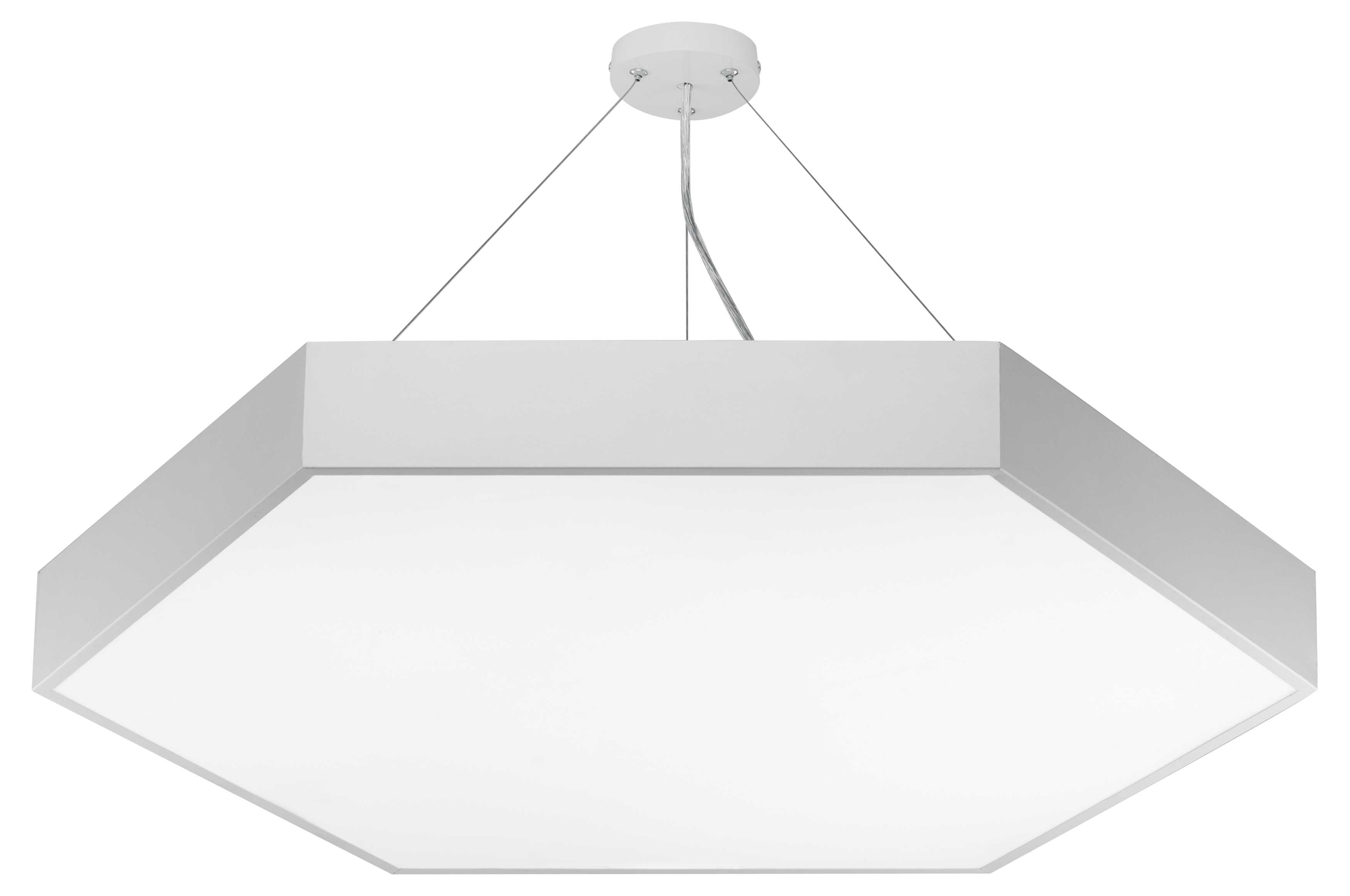 ЭРА Светильник LED Geometria SPO-121-W-40K-038 Hexagon 38Вт 4000K 4000Лм IP40 600*80 белый подвесной драйвер внутри фото