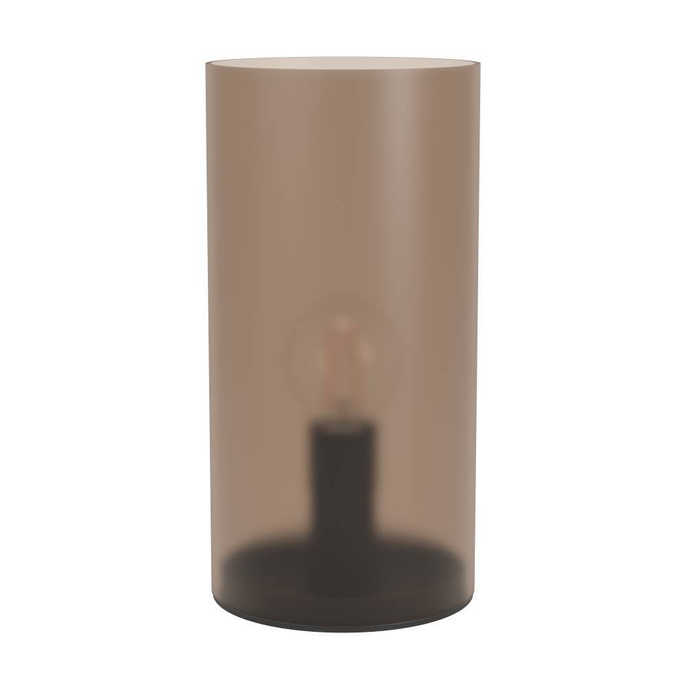 Eglo 901067 Настольная лампа с выключателем GEO, 1X40W (E14), H200, стекло, пластик, песочный фото