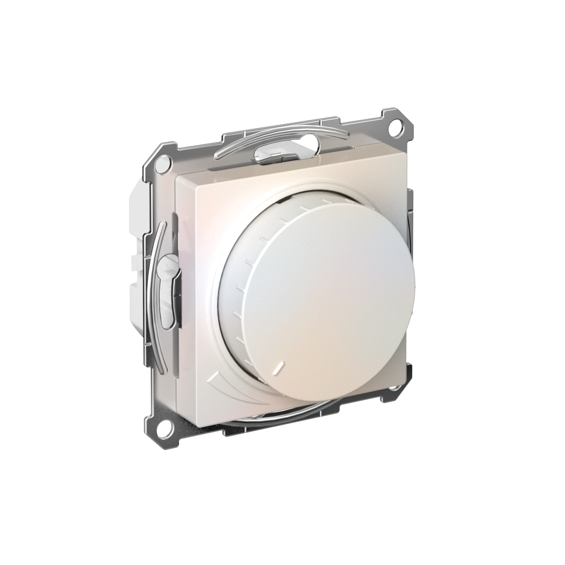 Systeme Electric AtlasDesign Жемчуг Светорегулятор (диммер) повор-нажим, LED, RC, 400Вт, мех. фото