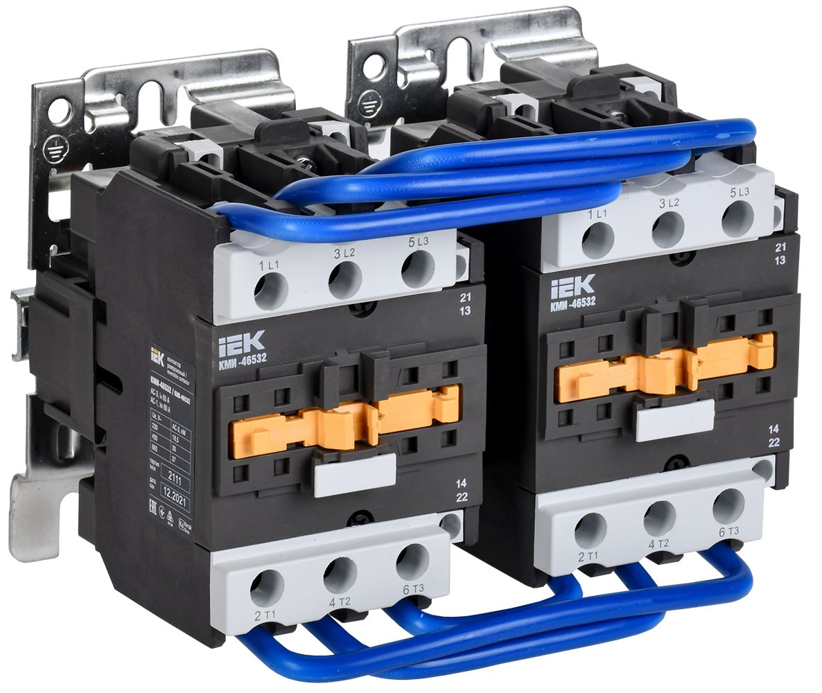IEK Контактор КМИ-46532 реверс 65А 230В/АС3 2НО;2НЗ фото
