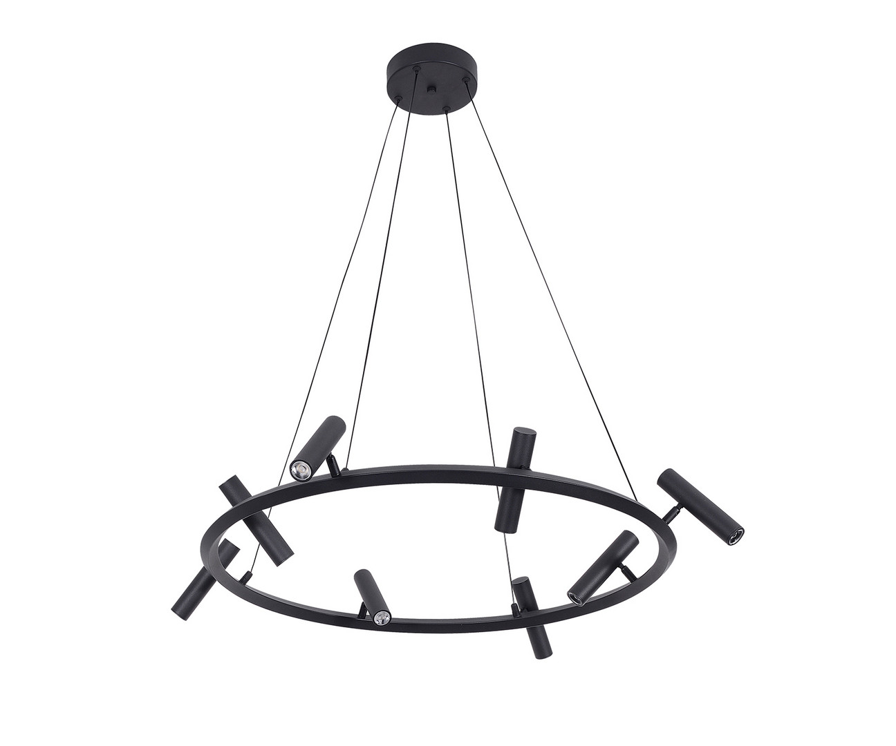 Kink Light 07613-8A,19 Люстра Верония черный Led 24w фото