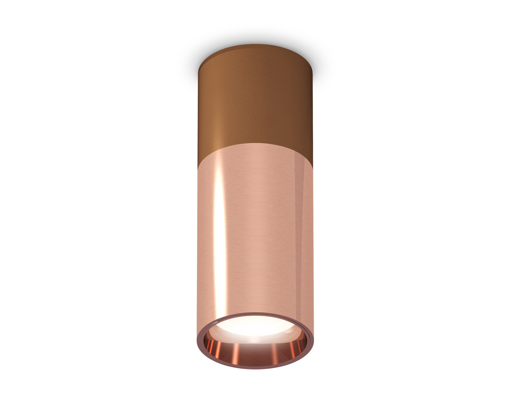 Ambrella Комплект накладного светильника XS6326060 PPG/SCF золото розовое полированное/кофе песок MR16 GU5.3 (C6304, C6326, A2010, N6114) фото