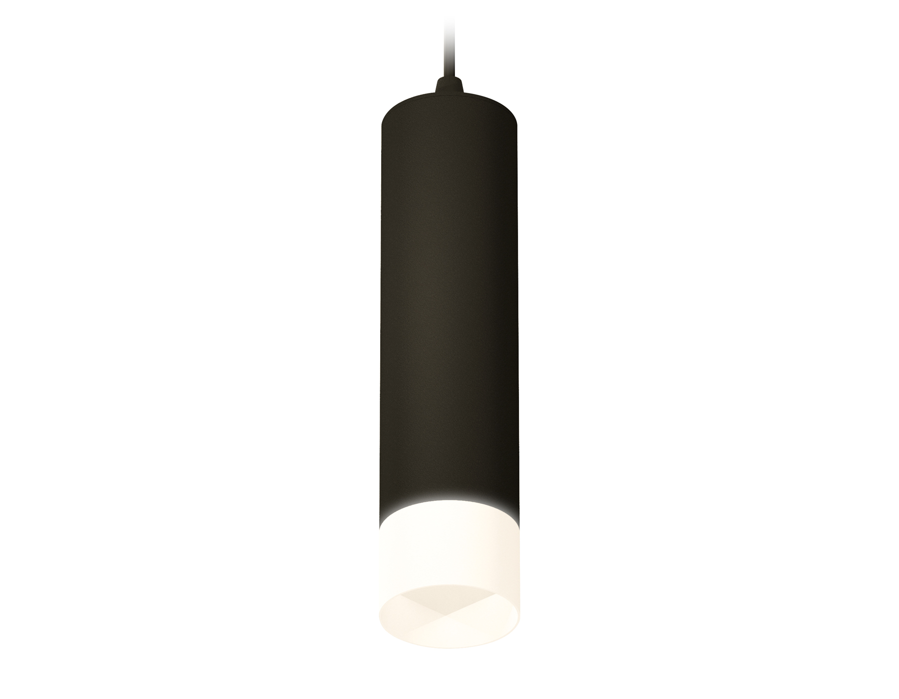 Ambrella Комплект подвесного светильника с акрилом XP6356005 SBK/FR черный песок/белый матовый MR16 GU5.3 (A2302, C6356, N6252) фото