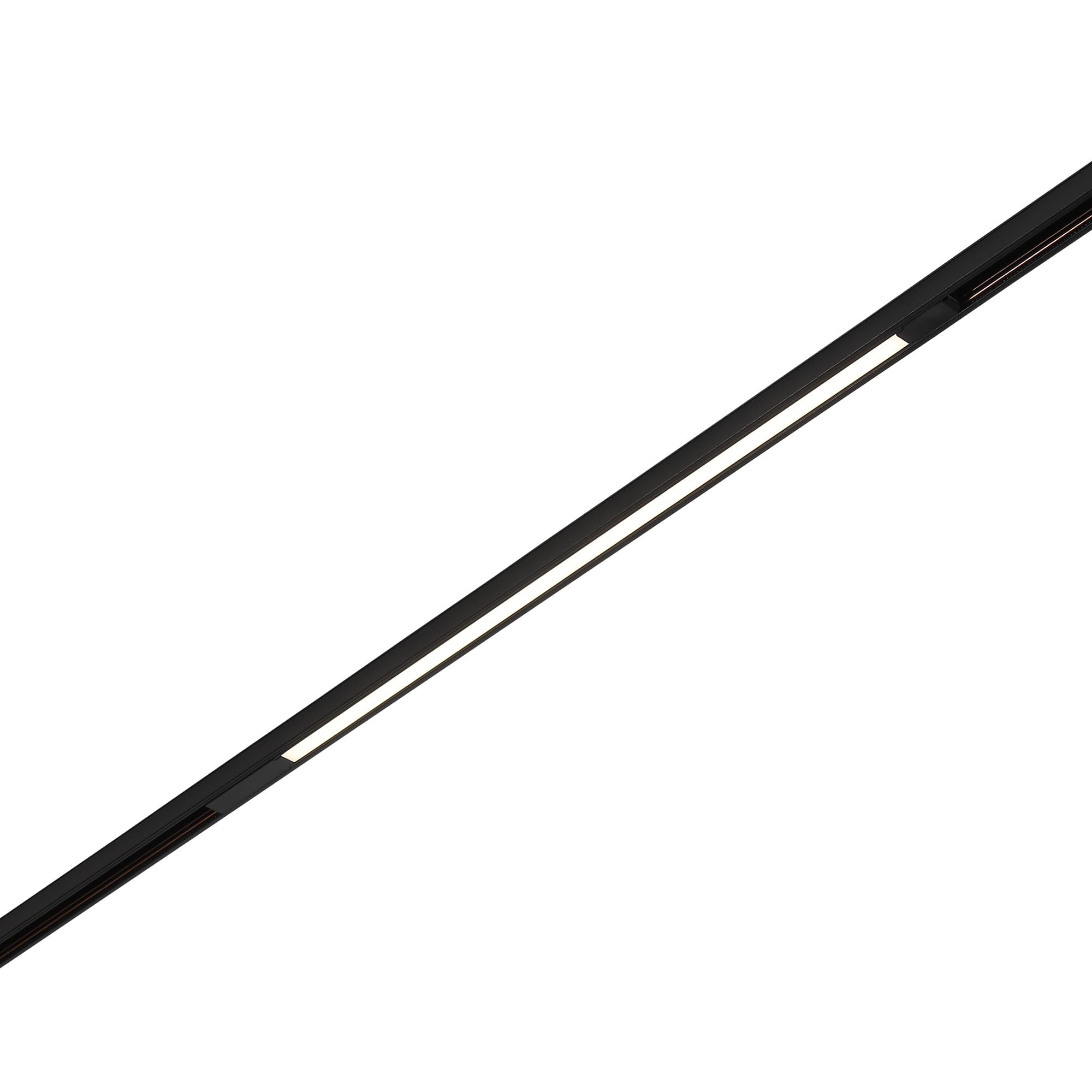 ST LUCE ST1360.446.20 Магнитный трековый светильник Черный LED 1*20W 4000K 1300Lm Ra>90 120 IP20 L606xW22xH4 фото