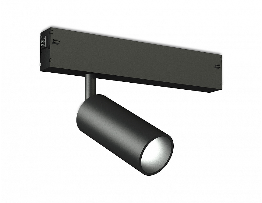 Ambrella Светильник светодиодный трековый для шинопровода Magnetic 220V GL1610 BK черный IP20 7W 4200K 220V 36° D35*80 (Без ПДУ) фото