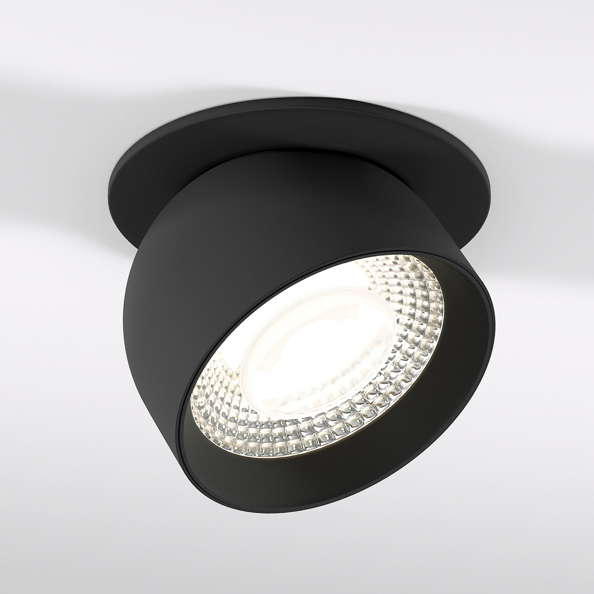 Elektrostandard 25092/LED светильник встраиваемый светодиодный черный фото