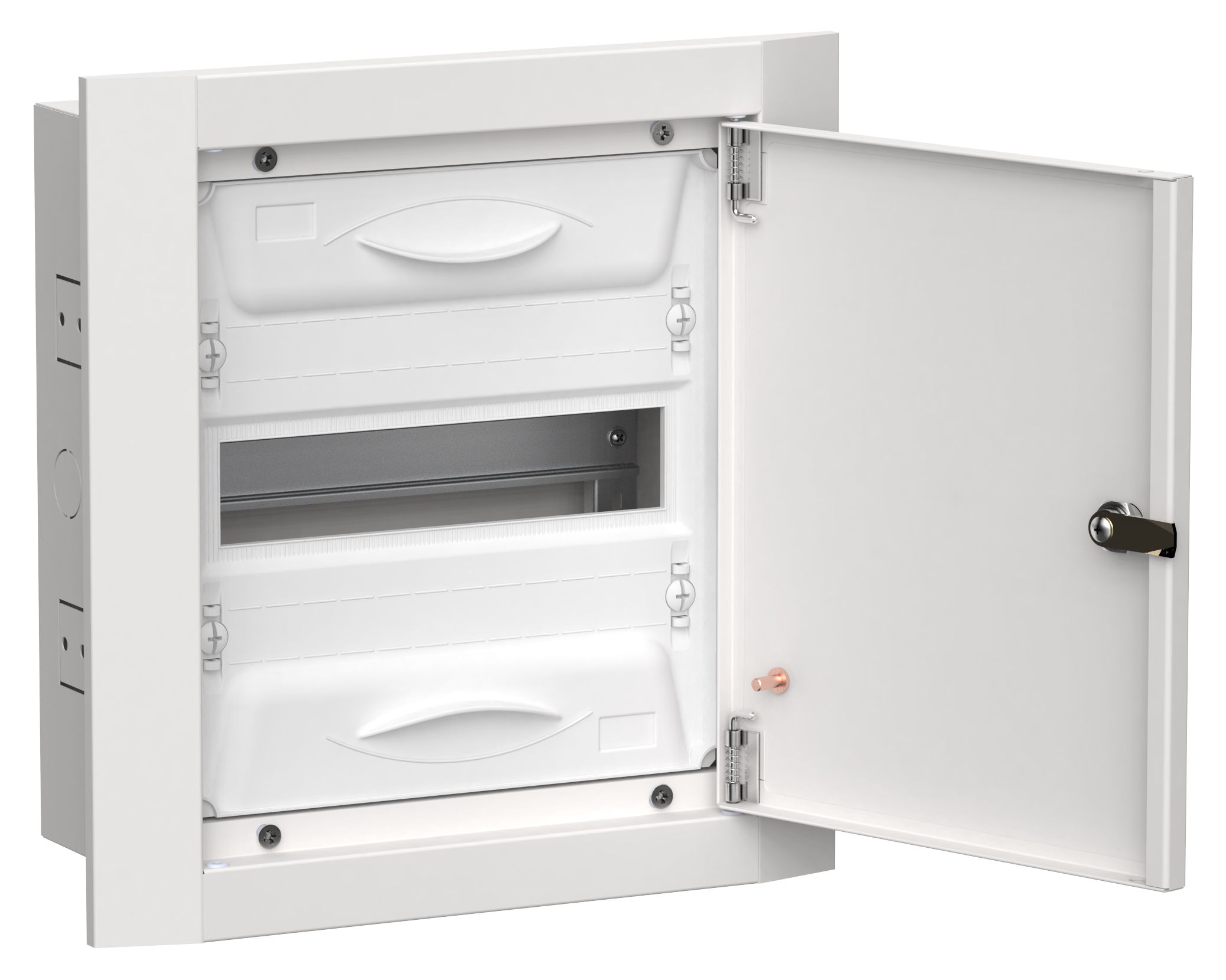 IEK TITAN 5 Корпус мет. ЩРв-12 (1х12) 380х365х130 IP31 бел фото