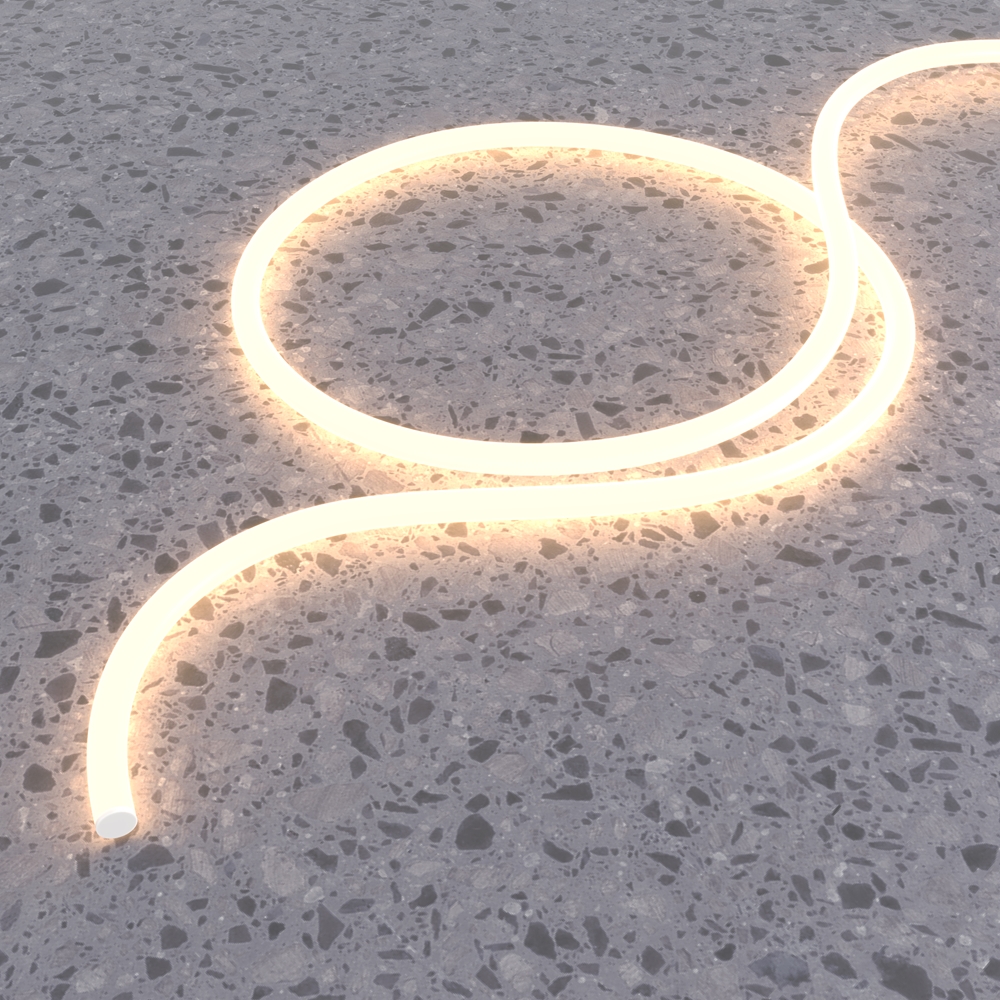Maytoni Led Strip Гибкий неон LNM-D18-24V-14,4W-3K-R-IP65 201146 фото