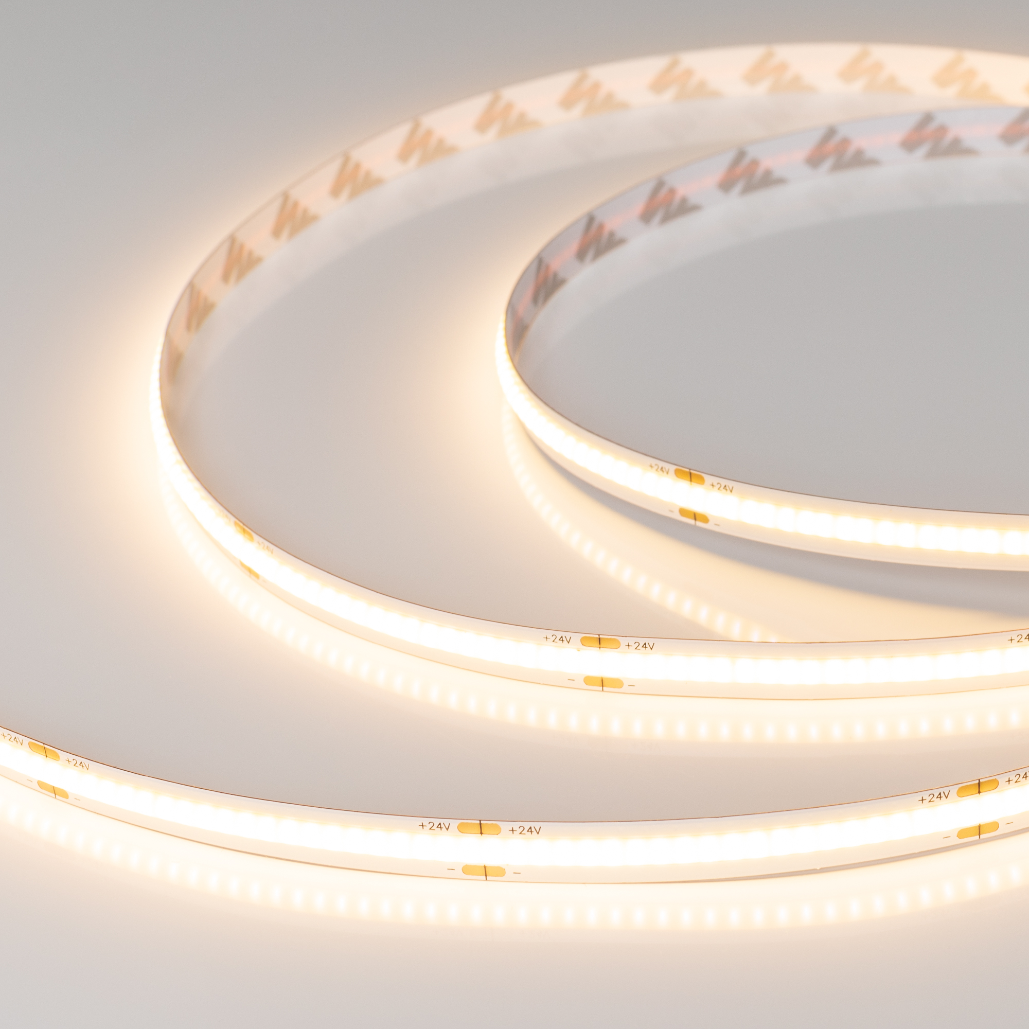 Arlight Светодиодная лента COB-X378-8mm 24V Warm2700 (11 W/m, IP20, 5m) (-) фото