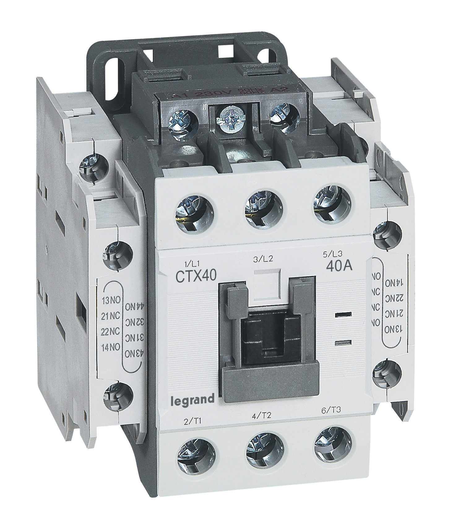 Legrand CTX3 Контактор  3P 40A 2но2нз 230V. фото