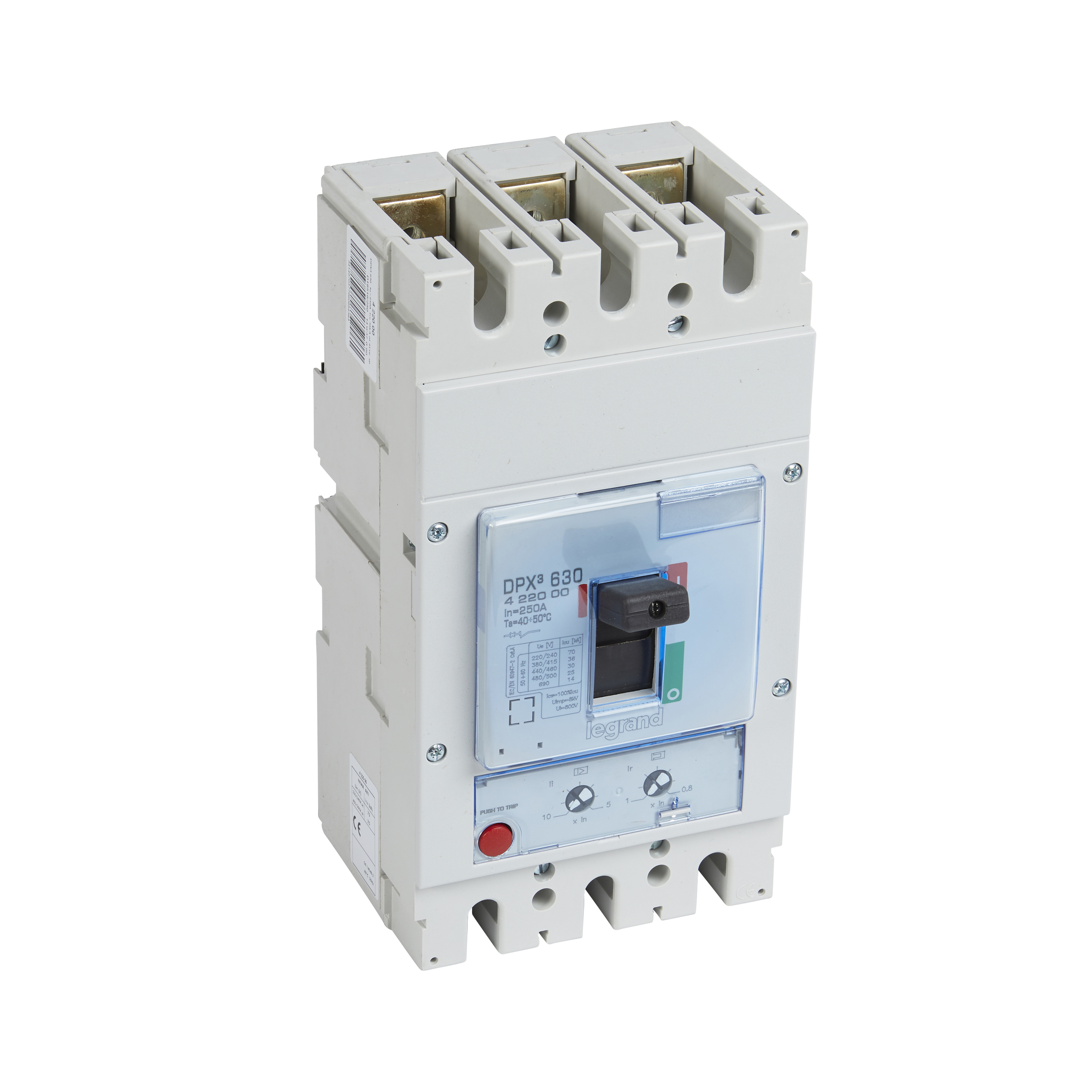 Legrand DPX3 630 Автоматический выключатель 3P 250А 36kA/ТМ. фото