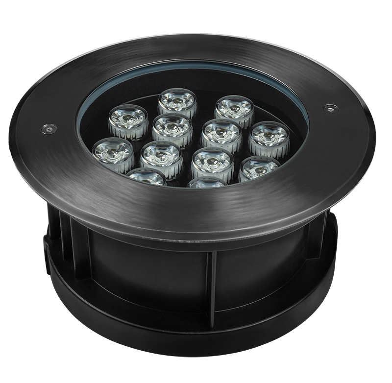 Jazzway Светильник PGR R180 12W 4000K 30° Сhrome (грунтовый встраиваемый) IP65 фото