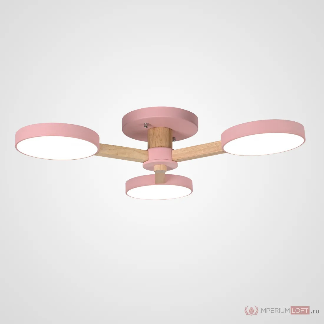 ImperiumLoft Потолочная люстра TURNA 3 Pink фото