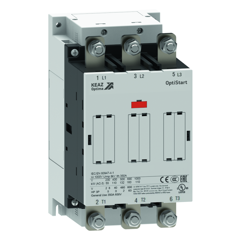 КЭАЗ Контактор OptiStart K-AF-230-30-00-E230 с катушкой AC/DC с электронным управлением. фото