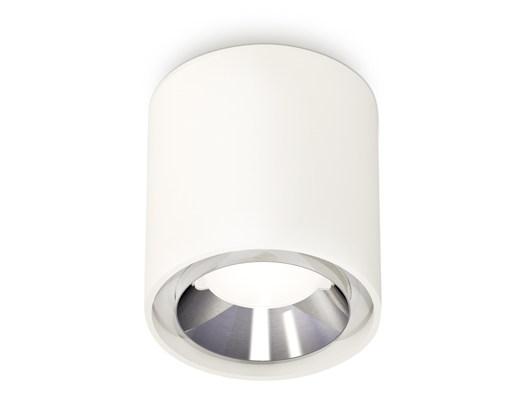 Ambrella Комплект накладного светильника XS7722003 SWH/PSL белый песок/серебро полированное MR16 GU5.3 (C7722, N7032) фото