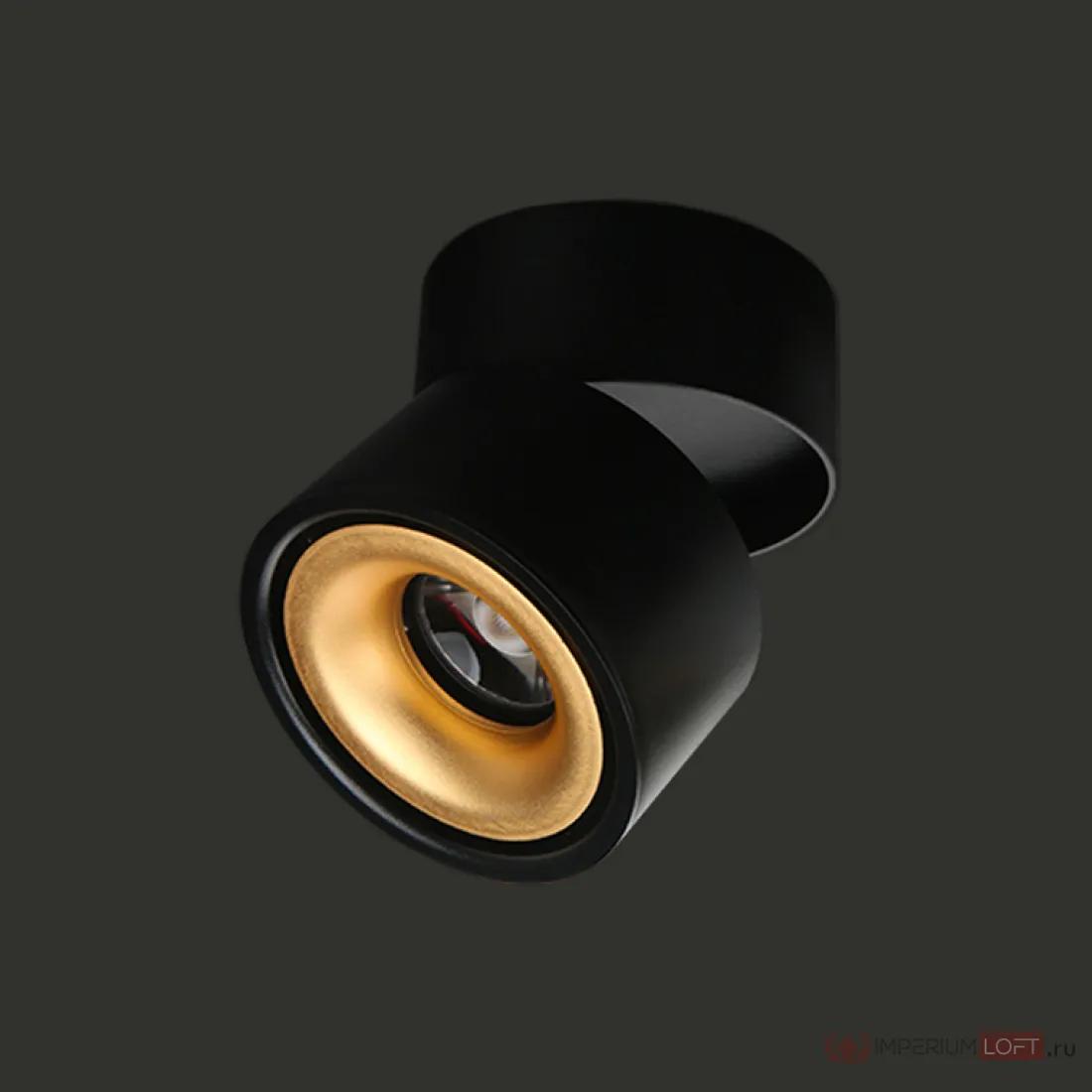 ImperiumLoft Потолочный светильник AGENDA black+gold 10W фото