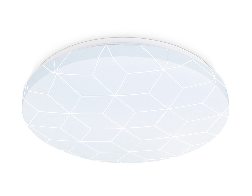 Ambrella Потолочный светодиодный светильник FZ1035 WH белый 21W 6400K D320*55 (Без ПДУ) фото