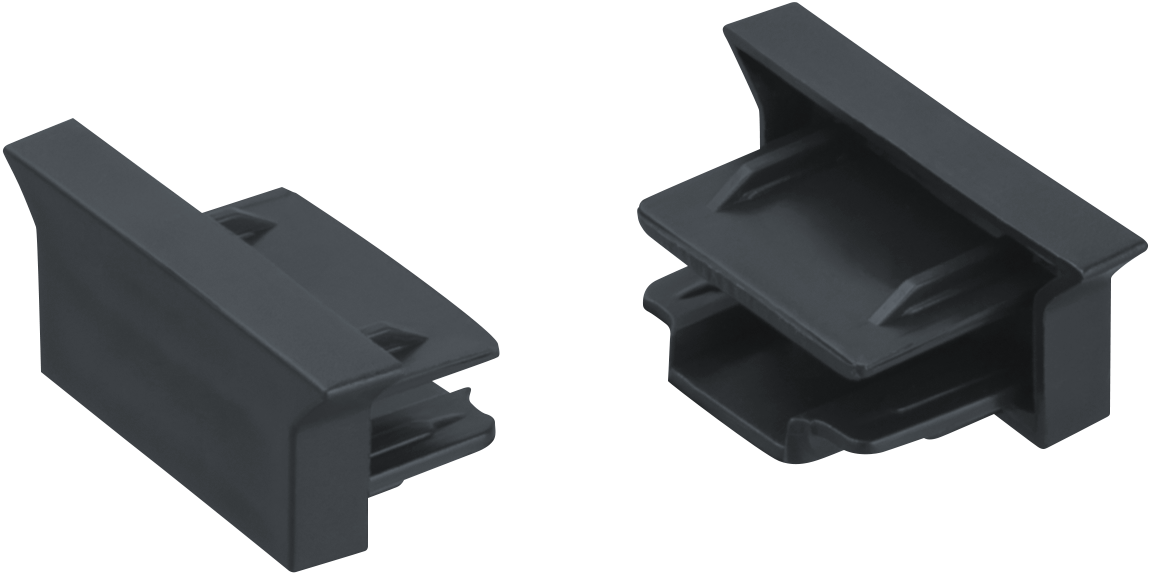 Аксессуар Navigator NLT-C-1L-AS2-BL-E (заглушка для ШП AS2, чёрн)